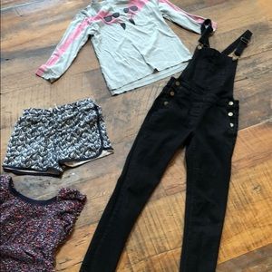 Lot of 4 jcrew crew cuts juicy couture size 10